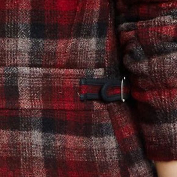 Polo Ralph Lauren 2015 Trading Blanket Red Plaid Vintage Inspired Wool Jacket - Picture 9 of 16